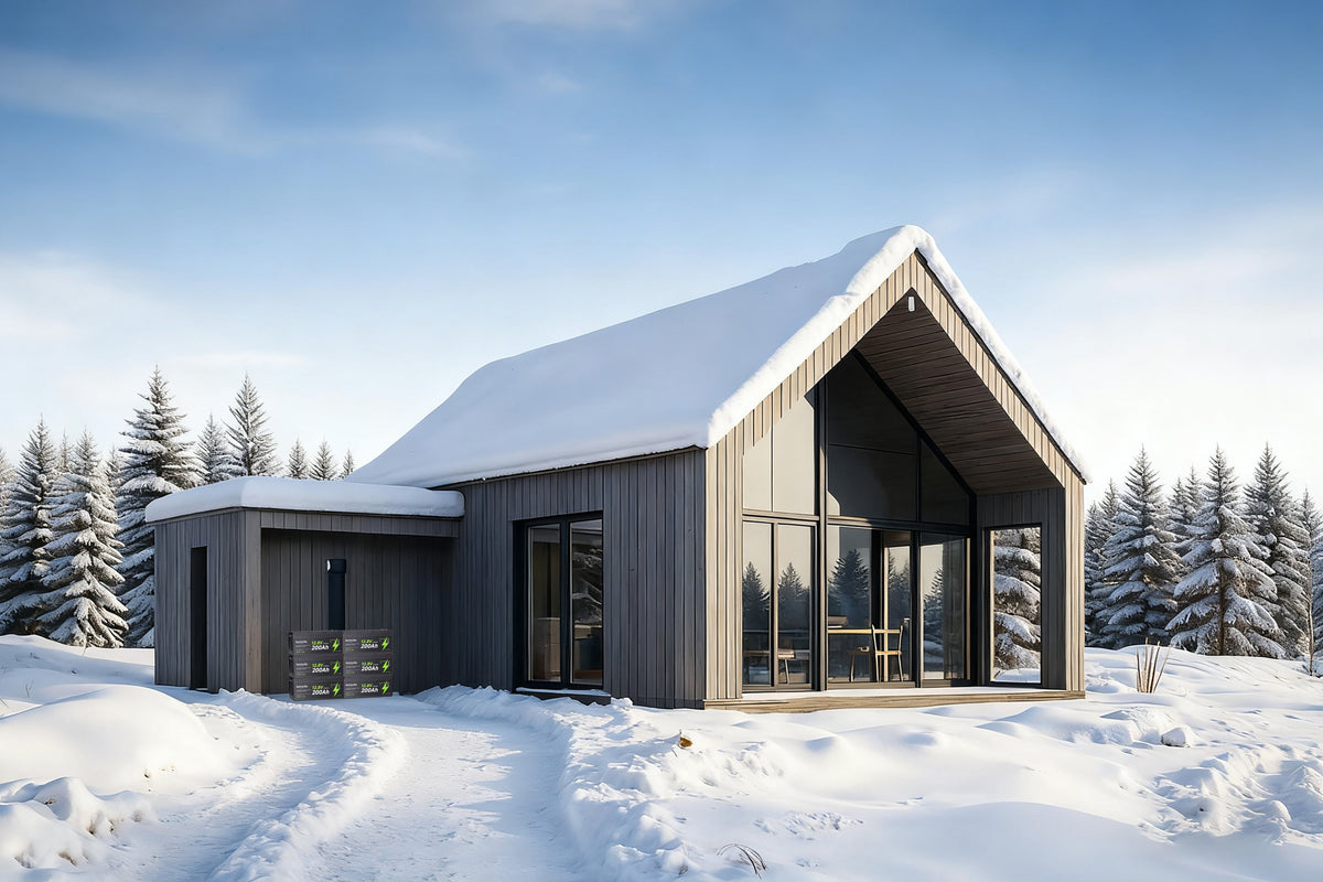 Off-grid Cabins in Northern Europe: Heated Battery Benefits