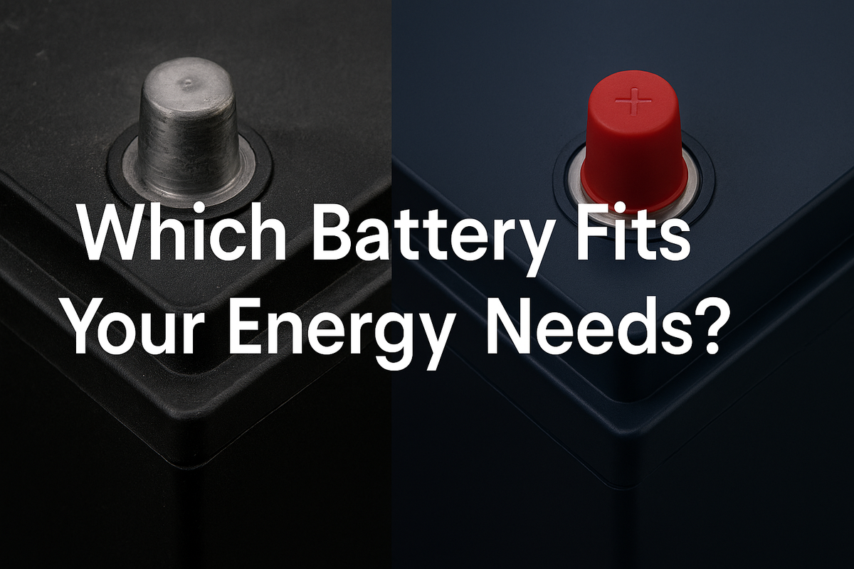 Lead-acid vs LiFePO₄: Which Battery Fits Your Energy Needs?