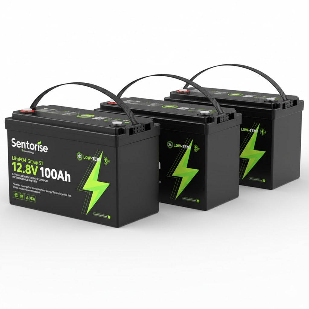 12V 100Ah Group 31 Bluetooth LiFePO4 Battery