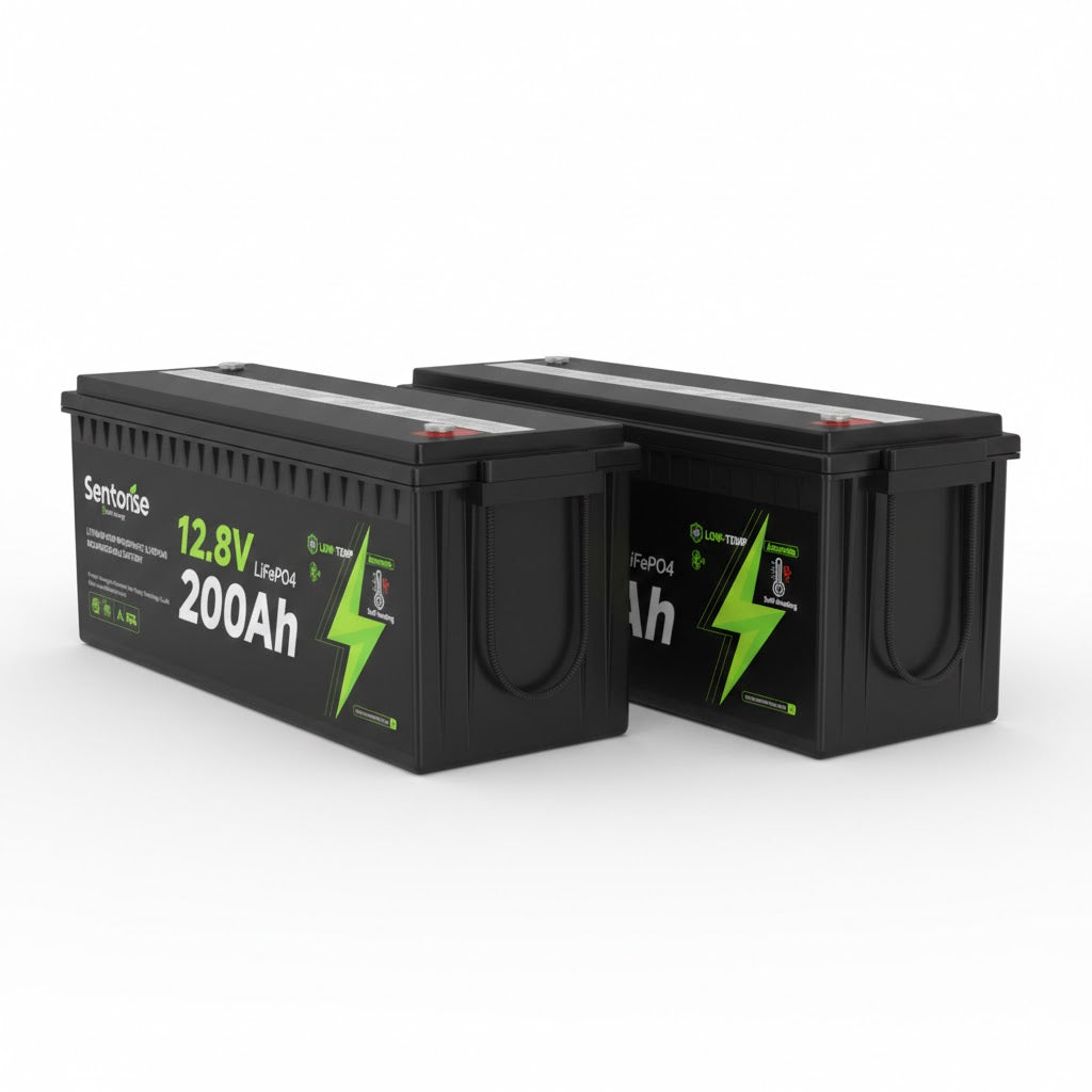 12V 200Ah LiFePO₄ Heated Battery - Extreme Cold Performance