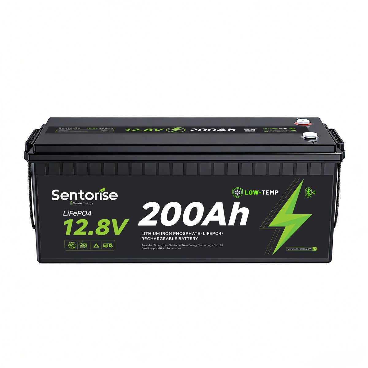 Sentorise 12.8V 200Ah Standard Bluetooth battery