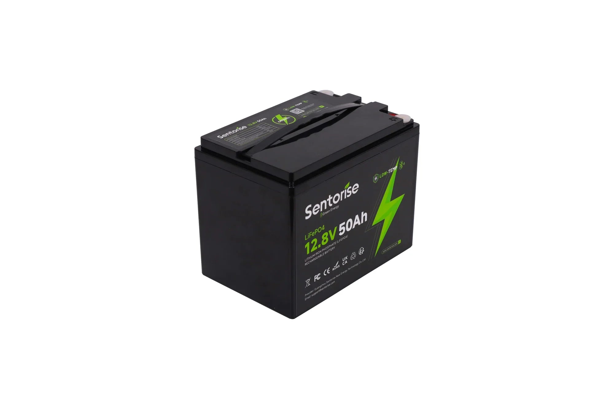 Sentorise 12V 50Ah Bluetooth LiFePO4 Battery alternative product view