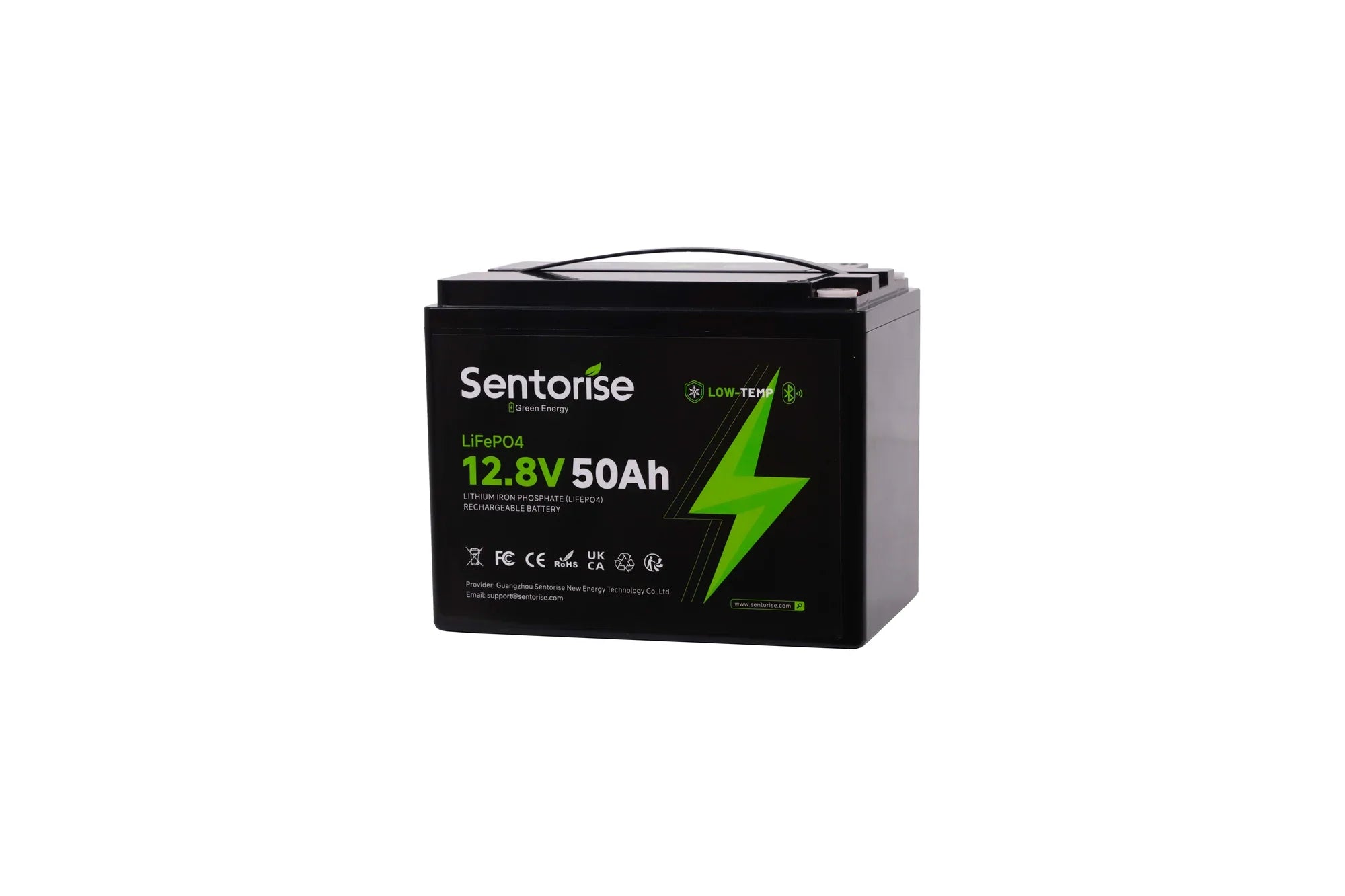 Sentorise 12V 50Ah Bluetooth LiFePO4 Battery alternative product view